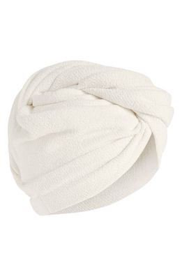AQUIS Flip Hair Wrap Towel in Pearl