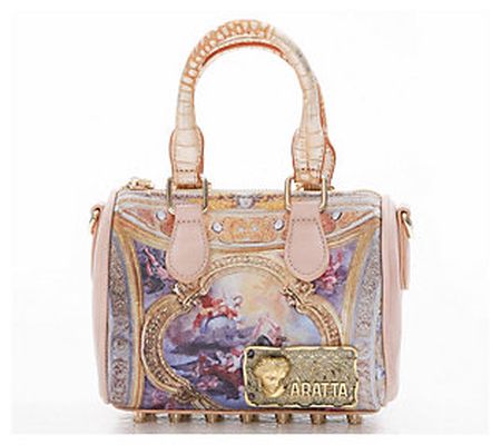 Aratta Pink Renaissance Handbag