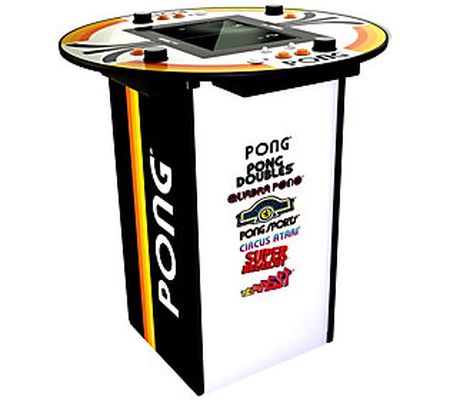 Arcade1Up 17" LCD 4 Player Pong Pub Table with 8 Games