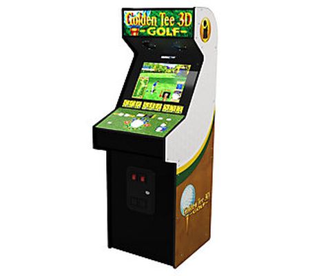 Arcade1Up Golden Tee 3D Golf Arcade w/ 19'' Scr een