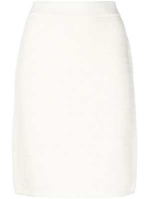 arch 4 textured-knit pencil skirt - Neutrals