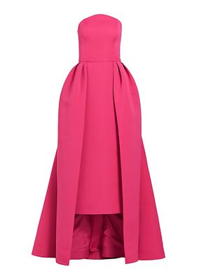 Arch Strapless High-Low Gown