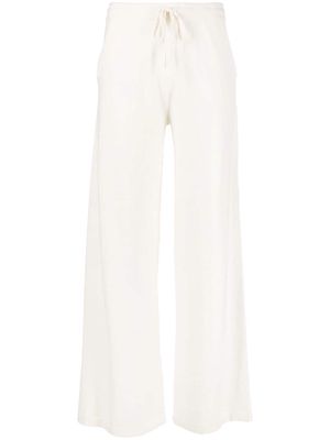 arch4 Florence cashmere track pants - White