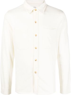 arch4 long-sleeve cashmere shirt - Neutrals