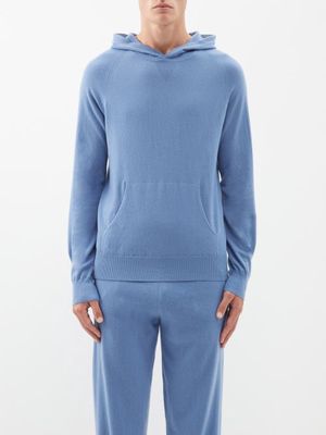 Arch4 - Mr Balham Cashmere Hooded Sweatshirt - Mens - Blue