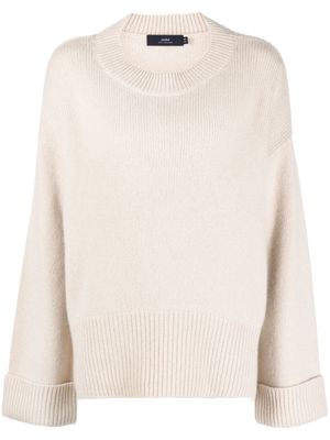 arch4 ribbed cashmere sweatshirt - Brown