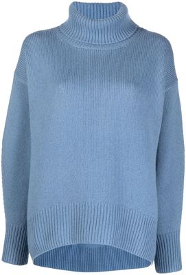 arch4 rollneck cashmere jumper - Blue