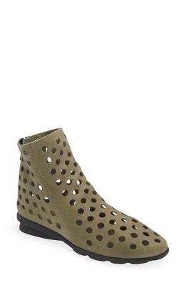 Arche Dato Perforated Bootie in Ecume