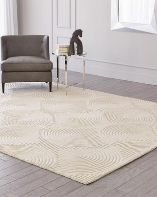 Arches Hand-Tufted Rug, 6' x 9'