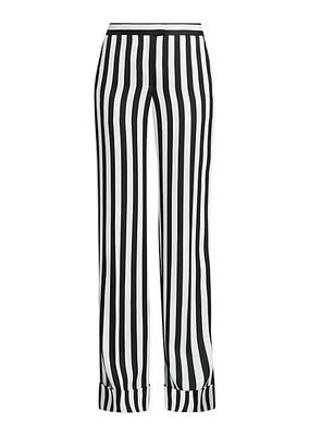 Archive Stripes Wide-Leg Pants