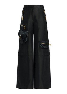 Archive Wide-Leg Utility Pants