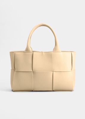 Arco Mini Intrecciato Leather Tote Bag