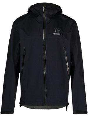 Arc'teryx Atom logo-embroidered hooded jacket - Black