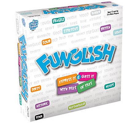 Are You Game Funglish Family Game