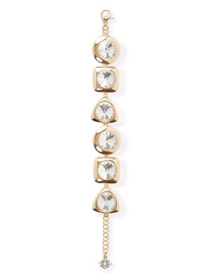 AREA crystal-embellished drop bracelet - Gold