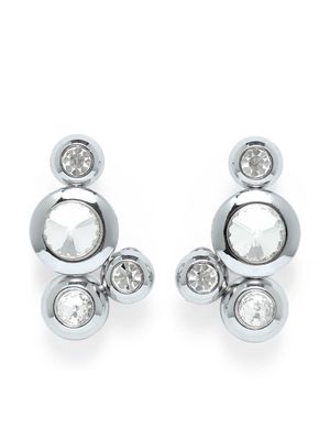 AREA crystal-embellished ear cuffs - Silver
