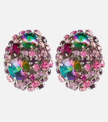 Area Crystal-embellished earrings