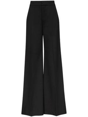 AREA crystal-embellished trousers - Black