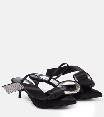 Area x Sergio Rossi Marquise crystal-embellished sandals