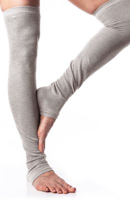 Arebesk Leg Warmers in Light Gray
