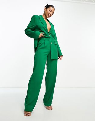 Aria Cove wide leg pants in green - part of a set