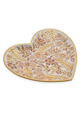Aria Floral Heart Tray