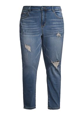Ariah High-Rise Ankle Jeans