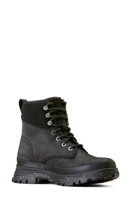 Ariat Moresby Waterproof Work Boot in Oily Distressed Black