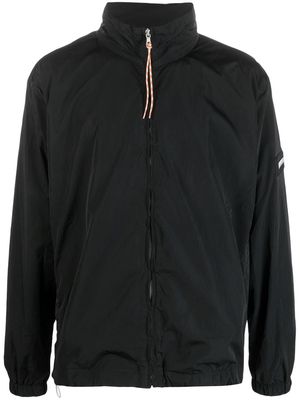 Aries high-neck zip-up jacket - Black