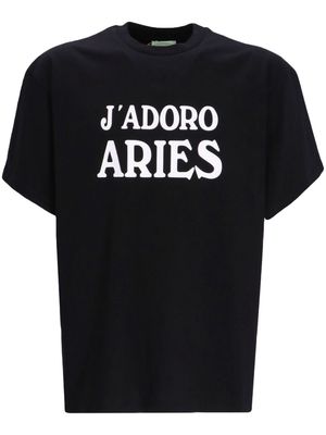 Aries J'adoro Aries short-sleeve T-shirt - Black