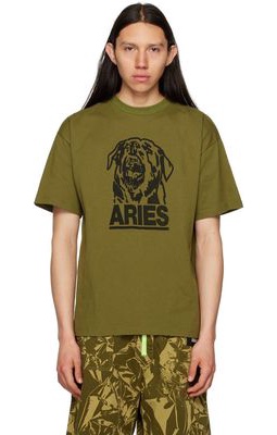 Aries Khaki Rottweiler T-Shirt
