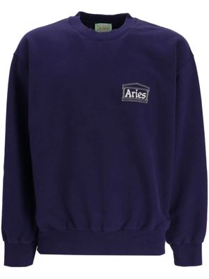 Aries Mini Temple sweatshirt - Blue