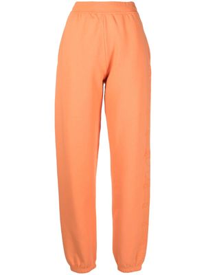 Aries reflective-column track pants - Orange