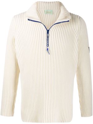 Aries ribbed knit jumper - White