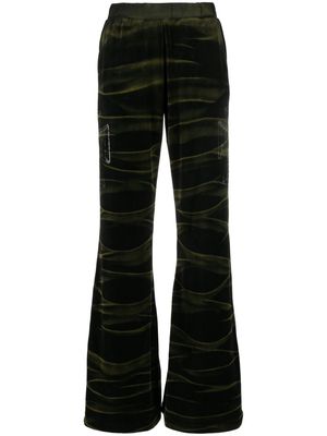 Aries x Juicy Couture sun-bleached track pants - Black