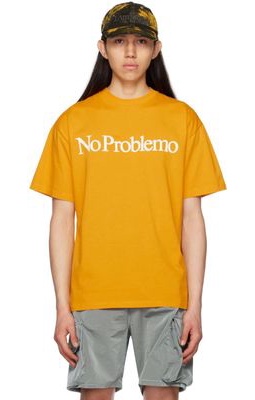 Aries Yellow 'No Problemo' T-Shirt