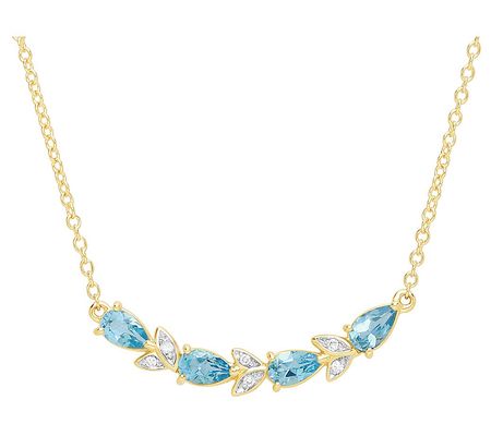 Ariva 14K Gemstone & Diamond Sophie Necklace
