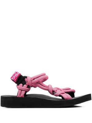 Arizona Love banana-detail open-toe sandals - Pink