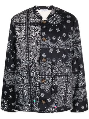 Arizona Love bandana-print button-fastening jacket - Black