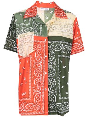 Arizona Love bandana-print cotton shirt - Multicolour
