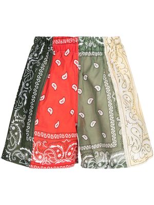 Arizona Love bandana print shorts - Multicolour