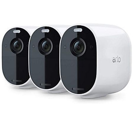 Arlo Essential Indoor/Outdoor Spotlight Camera 3-pack