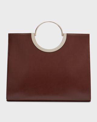 Arlo Top-Handle Bag in Calf Leather