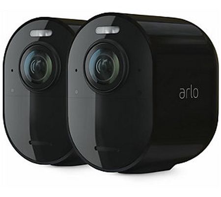 Arlo Ultra 2 Wireless 4K Video & HDR Security 2 Pack Camera