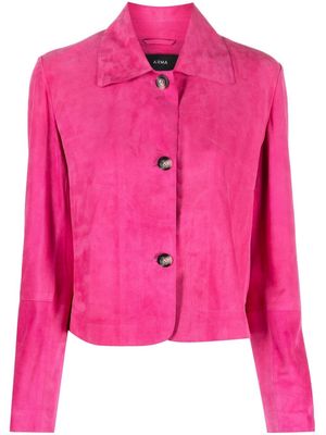 Arma button fastening cropped jacket - Pink