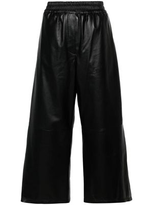 Arma Elizabeth leather trousers - Black