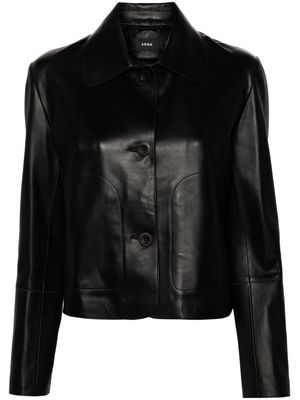 Arma Emy leather jacket - Black