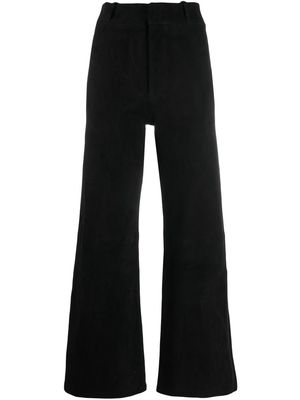Arma high-waist straight trousers - Black