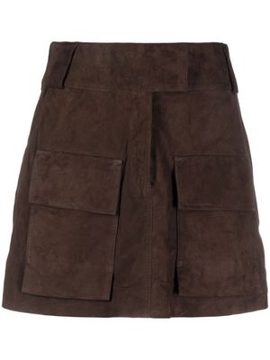 Arma Letizia A-line skirt - Brown