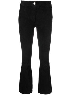 Arma Lively cropped suede trousers - Neutrals
